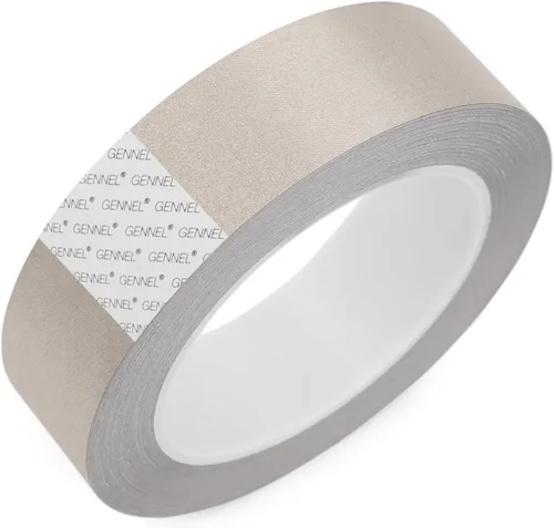 Miniatura 12 de Cinta adhesiva de tela conductora de 0.394 in x 65.6 ft (0.4 pulgadas x 65 pies), cinta Faraday para blindaje EMI, bloqueo de señal
