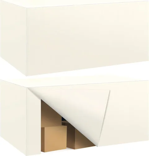 Miniatura 75 de Paquete de 2 manteles ajustados para mesa rectangular de 4 pies, 48 x 24 pulgadas, cubiertas de mesa verde manzana, tela de poliéster resistente al