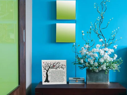 Miniatura 5 de Una Rama Ha Caído del Árbol Familiar Placa de Simpatía con Soporte de Madera En memoria amorosa de ser querido Decoración de Pared Decoración