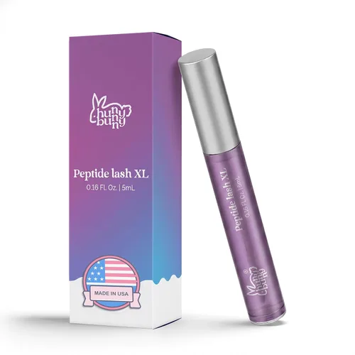 Hunny Bunny Peptide Lash XL - Suero para el crecimiento de pestañas - Sin prostaglandinas - Seguro para ojos sensibles - Complejo acondicionador