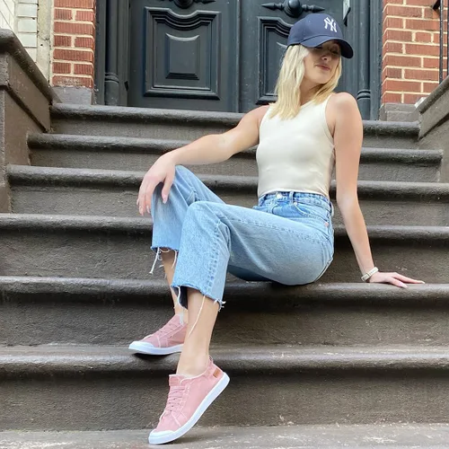 Miniatura 38 de JENN ARDOR - Tenis de lona para mujer, mocasines de meter, moda estilo casual 2022, punta redonda, suaves, cómodos, zapatos planos para caminar