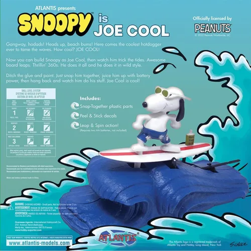 Miniatura 3 de ATLANTIS TOY & HOBBY INC. Snoopy Joe Cool Surfing AANM7502 Modelos de plástico Otros Varios