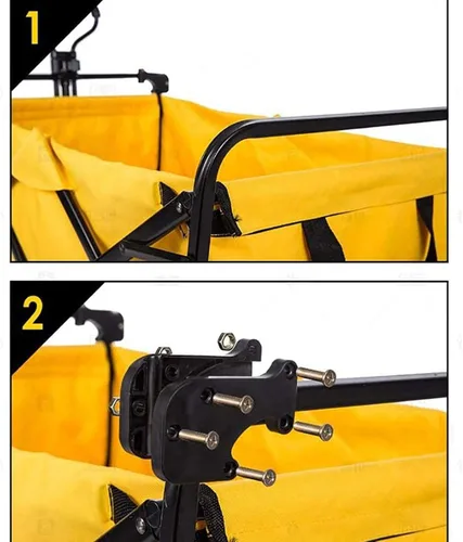 Miniatura 5 de TMXK Cubierta plegable para toldo, plegable, portátil, para jardín, playa, toldo, carros, plegable, mano, empuje, para niños, accesorios para carrito