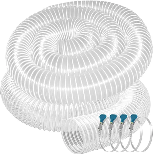 Miniatura 14 de PVC Dust Collection Hose 2.5" x 10',Black