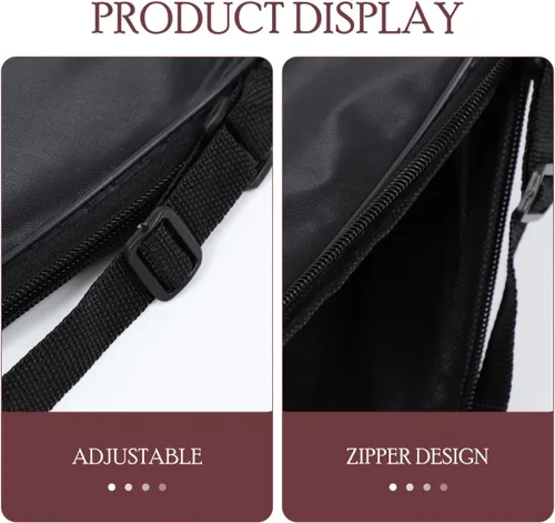 Miniatura 6 de Toddmomy Mochila para niños, 1 bolsa de tenis para raqueta, bolsas de tenis ligeras, bolsa de tenis de raqueta de bádminton con correa ajustable