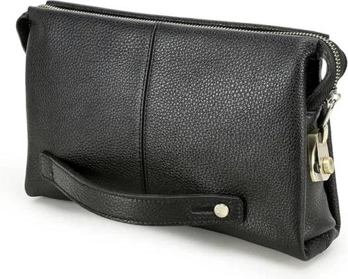 Miniatura 61 de Funda de piel de grano superior para hombre y mujer, múltiples bolsillos/ranuras, RFID de gran capacidad para tarjetas, cheques, dinero, pasaporte