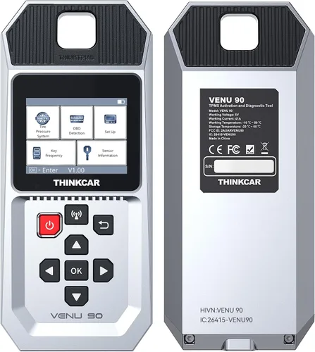 Miniatura 9 de THINKTPMS VENU90 TPMS OBD2 Herramienta de diagnóstico, activar/leer/aprender servidor TPMS, programación de sensores THINKCAR/MUCAR (315/433MHz),