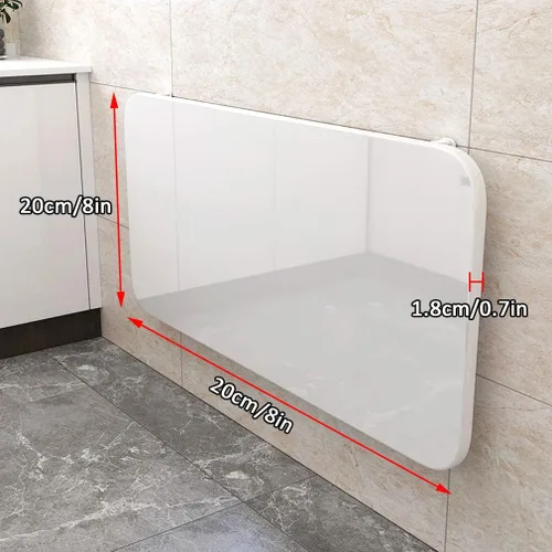 Miniatura 2 de Mesa plegable de hojas colgantes para montar en la pared, escritorio de estudio flotante, escritorio de computadora, para mesa de comedor de cocina