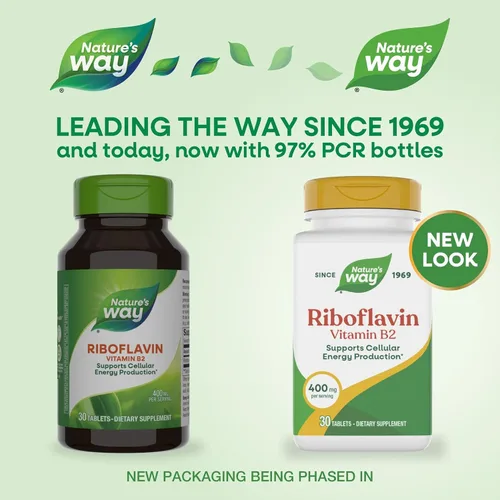 Miniatura 2 de Terapia enzimática Riboflavina Vitamina B2, 400 mg por porción