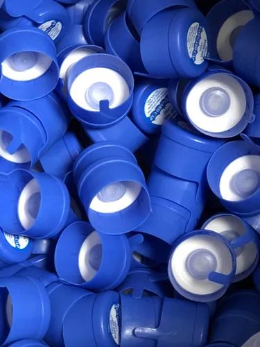 Miniatura 2 de AquaNation Tapa de botella de agua reutilizable sin BPA para 3 o 5 galones, 2.165 in, antisalpicaduras (cantidad de 8) fabricada en Estados Unidos