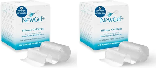 Miniatura 11 de NewGel - Cinta profesional de silicona avanzada para tratamiento de cicatrices por MyNewGel, ultra gruesa, para abdomen, sección C, queloides
