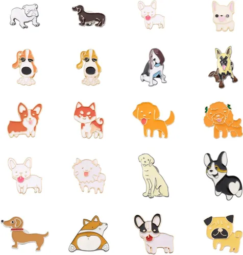 Miniatura 107 de Pandahall - Broches esmaltados de aleación con varios temas, broche de solapa, juego de pines esmaltados