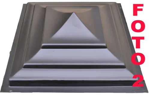 Miniatura 2 de Molde de PLASTIK para valla DIY PIER Cap NOULDS Post Hormigón Cemento 15.74x15.74 pulgadas #P04