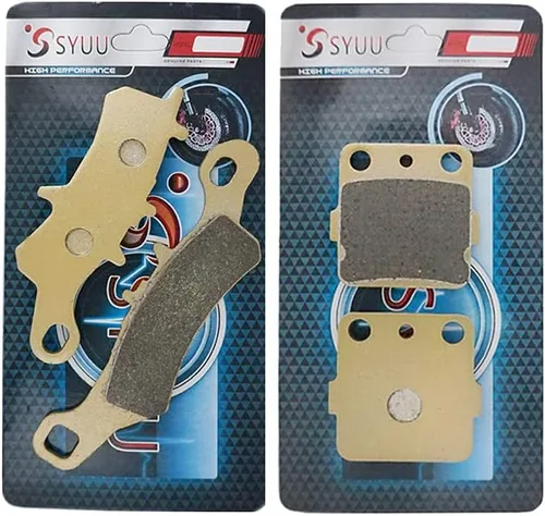 Pastillas de freno delanteras y traseras, pieza de repuesto compatible con Kawasaki KX80 KX 80 1997-2000 KX85 KX 85 2001-2020 KX100 KX 100 1997-2020