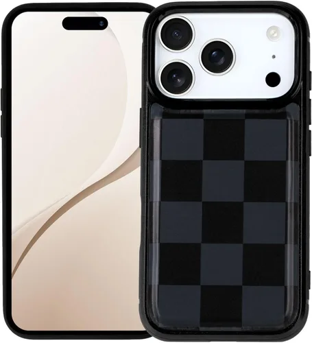Miniatura 11 de Walli Fundas para iPhone 17 Pro, estética, magnética, compatible con cartera magnética y accesorios, bonita funda de piel vegana para iPhone 17 Pro