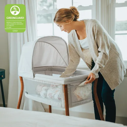 Miniatura 2 de Chicco LullaGo Anywhere LE - Moisés portátil con toldo, colchón impermeable y sábana bajera, moisés de viaje para bebé, incluye bolsa de transporte