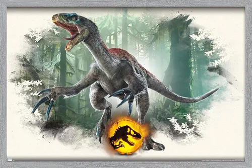 Miniatura 11 de Trends International Jurassic World: Dominion - Póster de pared focal Therizinosaurus, 22.375 x 34 pulgadas, versión premium sin marco