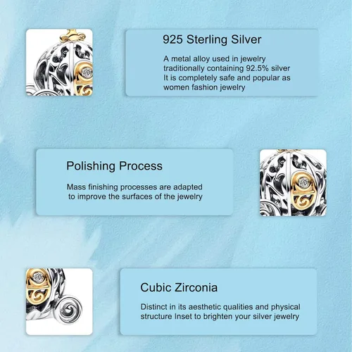 Miniatura 39 de Dijes de plata de ley 925 de dibujos animados de pato, ratón, oso, elefante, dragón chino, cuentas colgantes para pulseras y collares, joyería