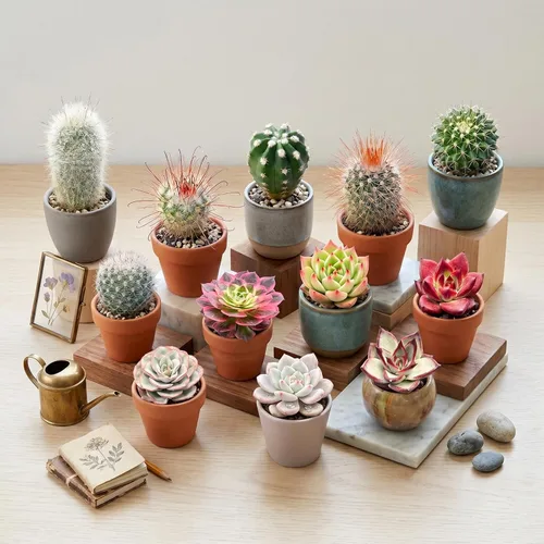 Miniatura 4 de Plantas suculentas (paquete de 12), suculentas vivas totalmente enraizadas en macetas de cultivo de 2 pulgadas, planta de casa única en maceta