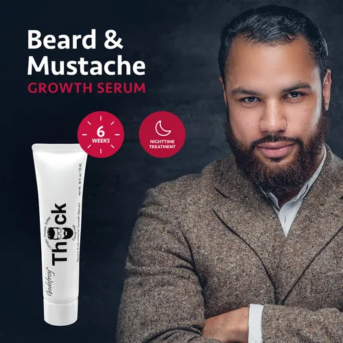 Miniatura 4 de Serum Godefroy para el crecimiento de barba y bigote tupidos (0.50 fl oz)
