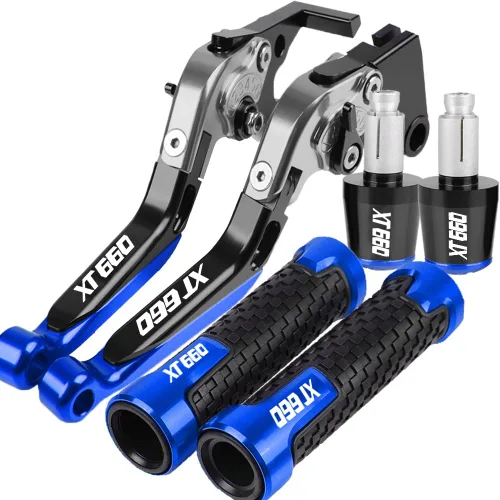 Miniatura 22 de NIKKHO Palanca de embrague de freno para YA & MAHA XT660 XT660R XT660X Tenere XT 660 2004-2011 Palancas de embrague de freno manija de embrague