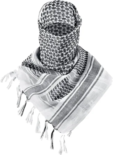 FREE SOLDIER - Bufanda militar, shemagh, pañuelo palestino, bufanda para la cabeza o el cuello, pañuelo árabe, pañuelo del desierto para la cabeza,