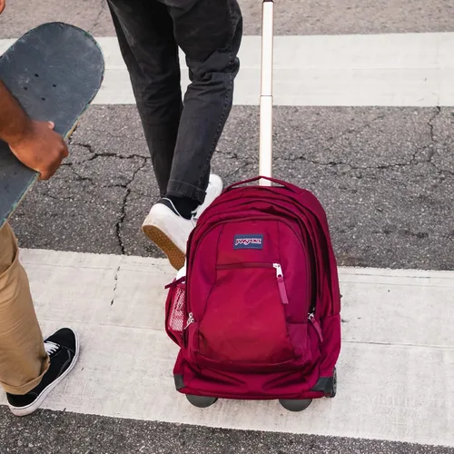 Miniatura 6 de JanSport Driver 8 - Mochila de viaje con ruedas y funda para laptop de 15 pulgadas