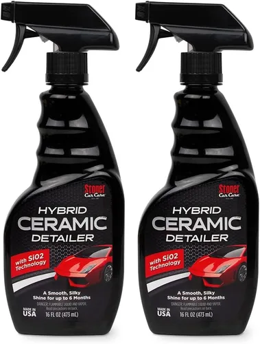 Miniatura 9 de Stoner Car Care 92303 - Detallador híbrido de cerámica – Tecnología SiO₂ para un brillo sedoso y suave, mejora y protege la pintura exterior hasta 6