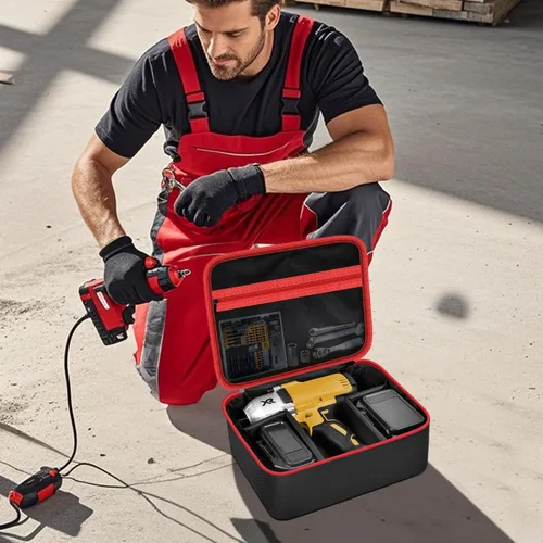 Miniatura 6 de Funda para conductor de impacto compatible con DEWALT 20V MAX XR DCF787D1 DCF845B DCF900B DCF961B DCF891B DCF899B DCF900P1, soporte de carrito