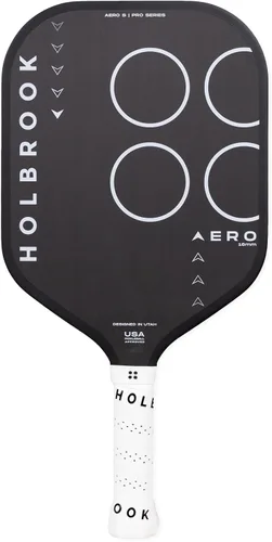 Miniatura 11 de Holbrook Paleta de pickleball sin bordes de la serie Aero: Aprobado por USAPA, superficie de fibra de carbono, núcleo de polipropileno de espuma