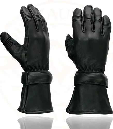 Miniatura 4 de Shaf International Guantes de guantelete con cremallera para hombre
