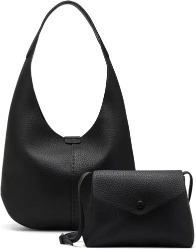 Miniatura 17 de NEWBELLA Bolso Hobo para mujer - Bolso de hombro y bandolera de cuero sintético, bolso de mano espacioso para el trabajo y uso diario