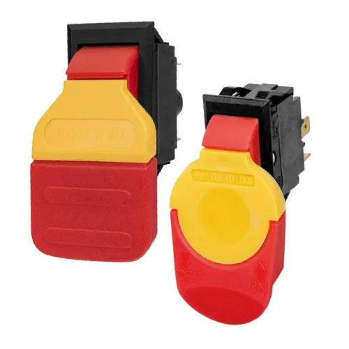 Miniatura 10 de Powertec 120V/230V de voltaje dual, 28 amperios, interruptor monofásico de encendido/apagado, tornillos incluidos para instalación en caja