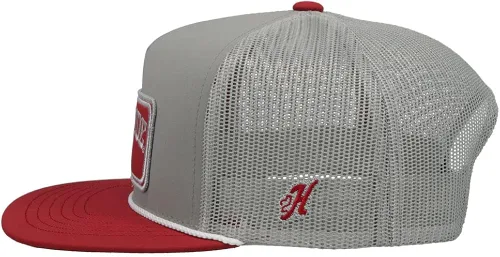 Miniatura 2 de HOOEY Sombrero de cierre ajustable con licencia oficial para hombre, Mezclilla blanco