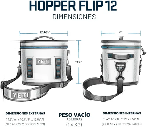 Miniatura 4 de YETI Hopper Flip 12 - Enfriador portátil Oliva