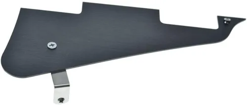 Miniatura 8 de KAISH Golpeador de guitarra LP anodizado de aluminio negro con soporte de acero inoxidable negro y tornillos de montaje de acero para USA Les Paul