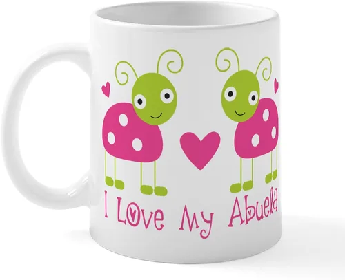Miniatura 24 de CafePress Taza de café de cerámica Number One Abuelo de 11 oz (11.0 fl oz)