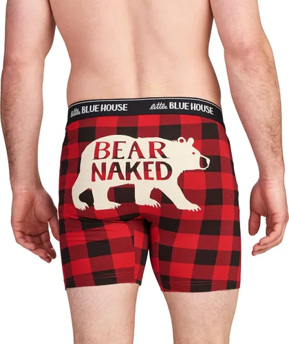 Miniatura 2 de Little Blue House by Hatley Bear & Moose Joke Boxers para hombre