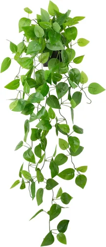 Miniatura 19 de LOYWREE Plantas Artificiales de 35.4 Pulgadas en Maceta Negra Plantas Colgantes Falsas Realistas en Maceta con Hiedra Artificial y Pothos - Ideal