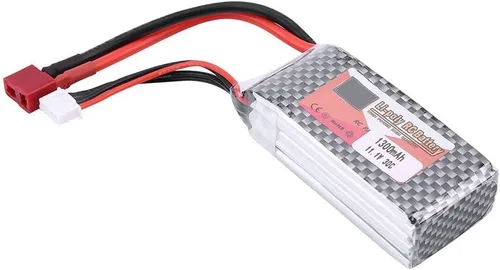 Miniatura 8 de HERCHR Batería LiPo RC LiPo, batería LiPo 3S 11.1V 1300mAh 4500mAh 5500mAh LiPo Batería recargable LiPo Batería con enchufe T para camiones RC Car