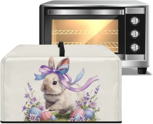 Miniatura 10 de Cubierta de horno de microondas de convección para encimera, tostadora, horno, protector de electrodomésticos para decoración de cocina del hogar