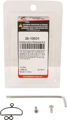Miniatura 2 de All Balls Racing 26-10031 - Kit de reconstrucción de carburador - Cuerpo medio compatible con/repuesto para KTM SX 105 2004-2011, SX 85 2003-2020