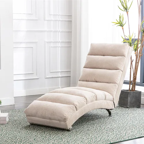 Miniatura 13 de Sillón de masaje, sofá reclinable eléctrico de lino con control remoto, silla tapizada con función de masaje y calor lumbar para oficina o sala