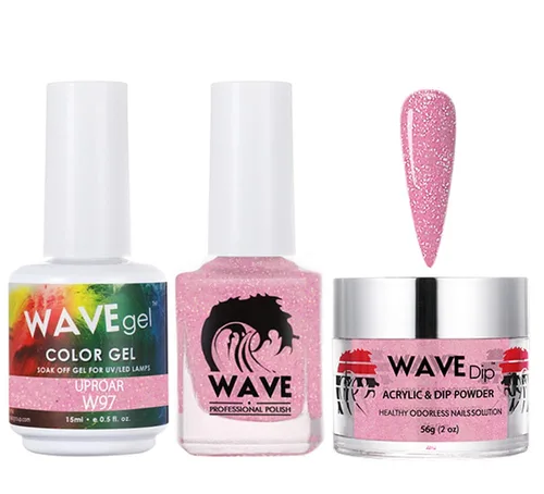 Miniatura 39 de WAVEGEL - Juego de gel de remojo, laca de uñas y polvo acrílico a juego - Colección Simplicity - #P109 Blizzard