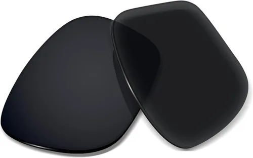 Miniatura 2 de Lentes de repuesto de 0.069 pulgadas compatibles con gafas de sol Oakley Holbrook XL OO9417, resistentes a los arañazos y a los impactos Negro oscuro