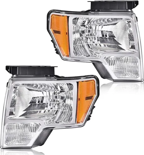 Miniatura 23 de CNNELL Conjunto de faros delanteros compatible con Ford F150 Pickup 2004-2008/Lincoln Mark LT 2006-2008