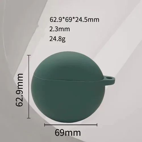 Miniatura 5 de Funda de silicona suave para Huawei FreeBuds 4, funda absorbente de golpes con llavero para hombres, adolescentes, niños, niñas y mujeres