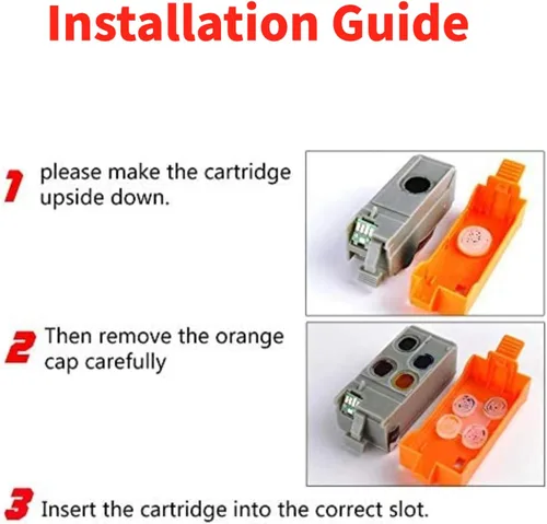 Miniatura 2 de F FINDERS&CO Cartucho de tinta de color compatible CLI-36 de repuesto para Canon 35 36 PGI35 CLI36 funciona con impresoras Canon Pixma iP110 iP100