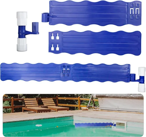 Miniatura 9 de NICENICY Brazo de desnatador de piscina, protector de desnatador, desnatador de piscina, desnatador de piscina manos libres para recoger escombros