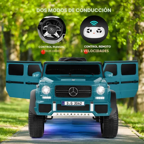 Miniatura 3 de JOYLDIAS - Autos de paseo para niños, con licencia Mercedes-Benz Maybach G650S, 12V7AH, auto eléctrico de juguete alimentado por batería para niños
